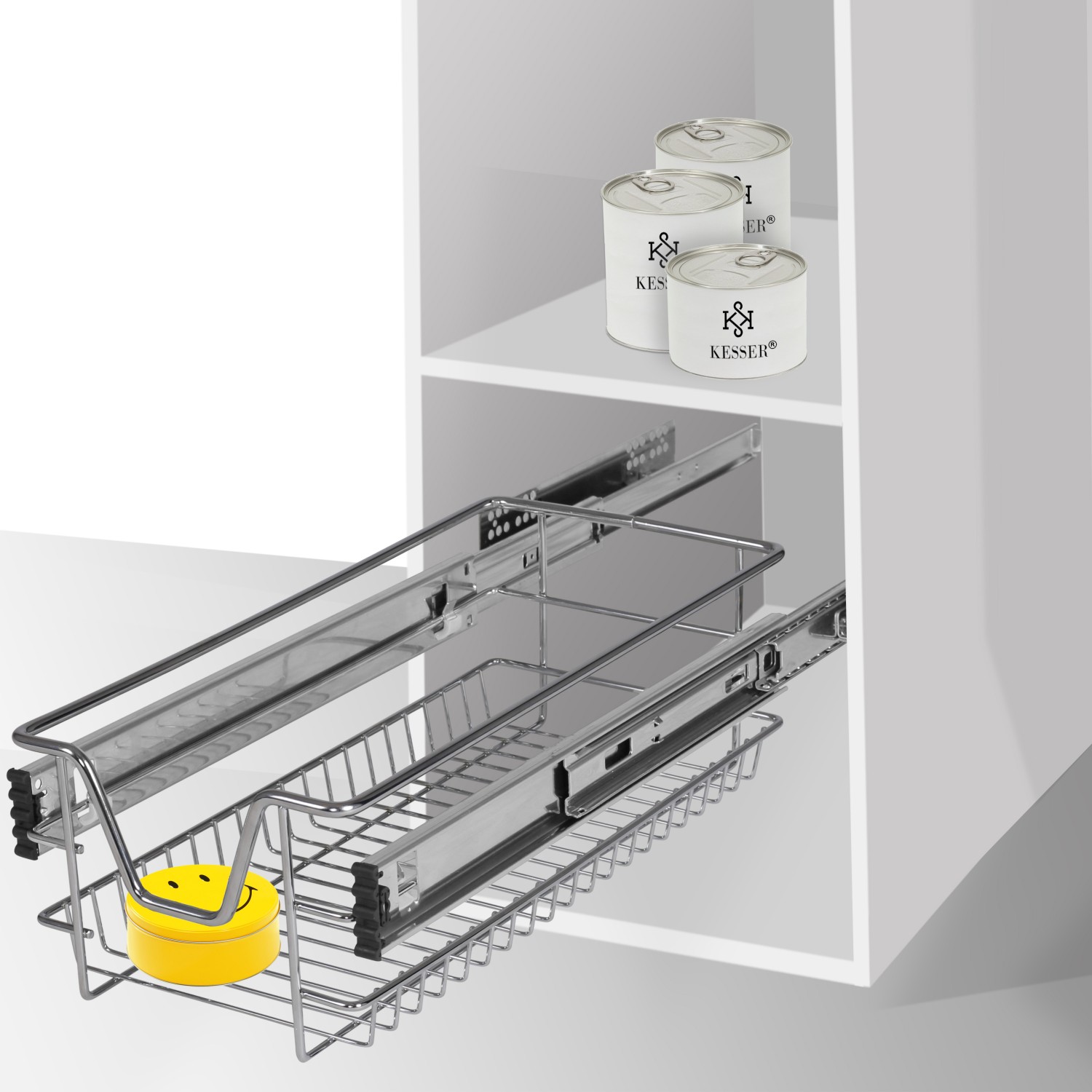 Kesser® Teleskopschublade ✓ Küchenschublade ✓ Küchenschrank ... Kesser® Teleskopschublade ✓ Küchenschublade ✓ Küchenschrank ...